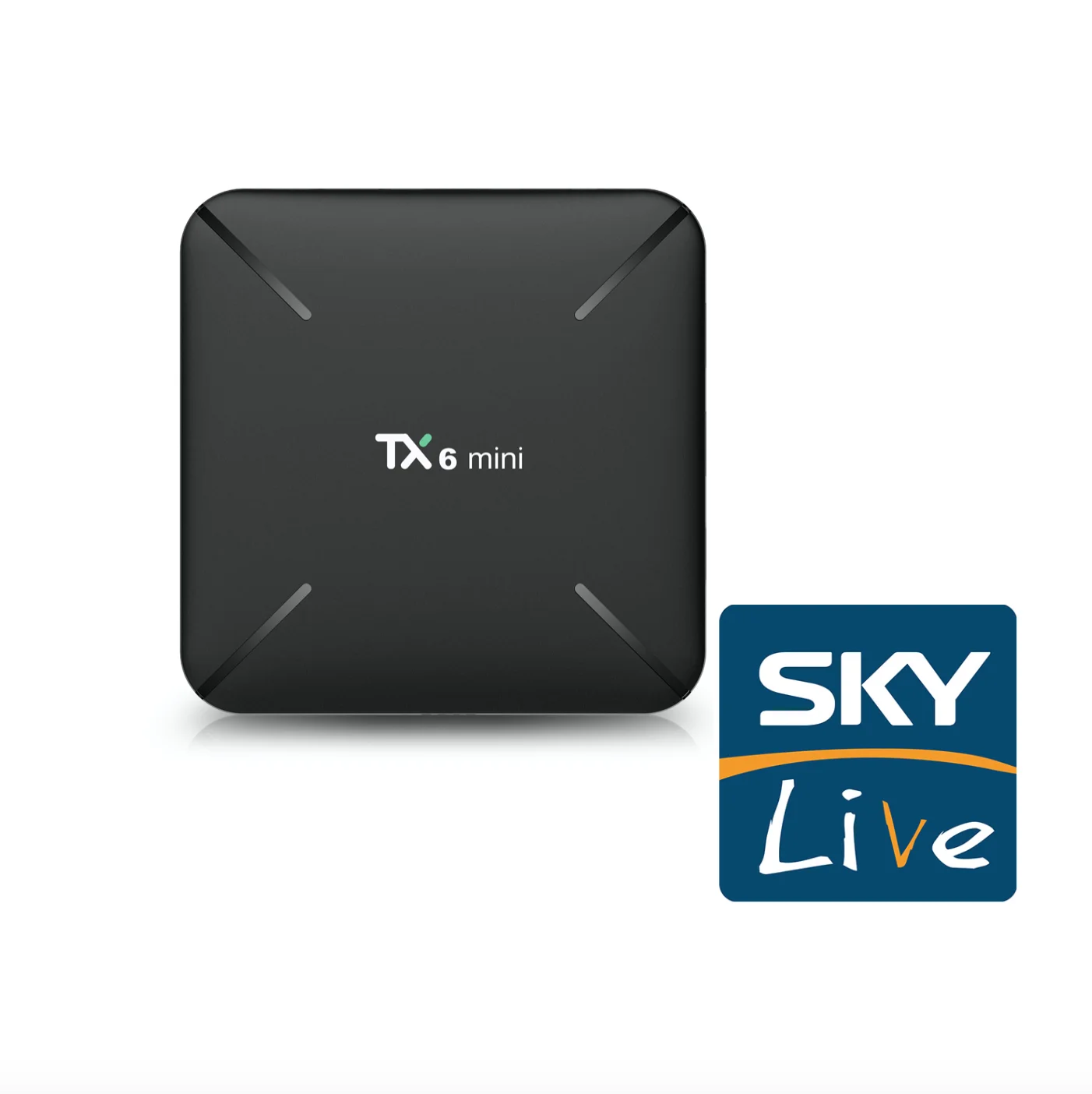 TX6 Мини ТВ приставка 2G16G Android 9,0 со стабильным IP tv Skylive 1 месяц для Великобритании, Франции, кипрома, греческого, арабского, Италии, Испании приставка