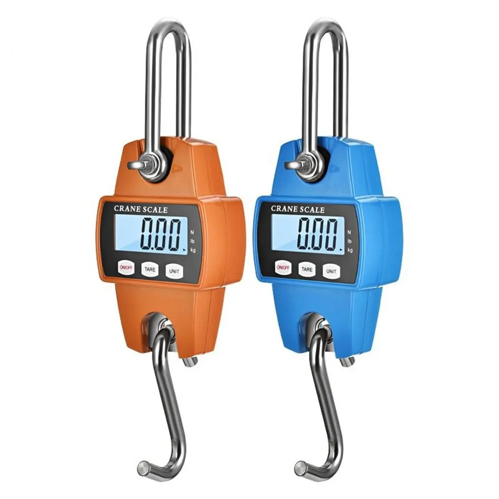 

Crane Scale Weight 300kg 150kg/50g 200kg/100g 500kg/100g Heavy Duty Hanging Hook Scales Portable Digital Stainless Steel 40%off