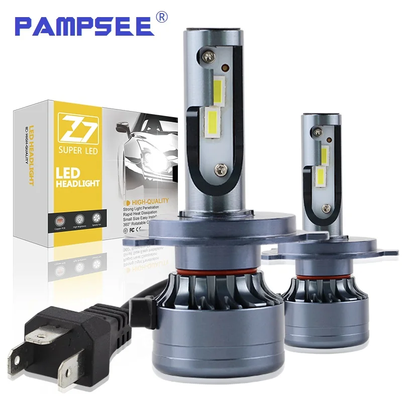 

H7 canbus No errors H11 H8 HB3 HB4 H1 9005 9006 H4 LED Car Lights 100W Headlight Bulbs Canbus EMC Auto Solution No Interference