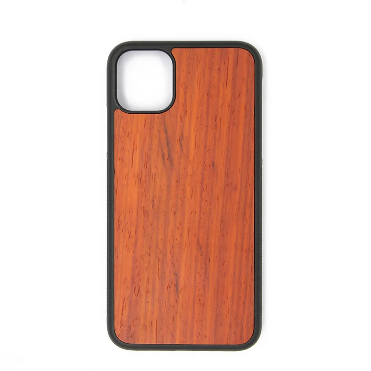 Rosewood LYBALL деревянный+ ТПУ чехол для телефона Apple iPhone 11 натуральная бамбуковая древесина для iPhone 11 Pro натуральный бамбук дерево+ ТПУ ударопрочный задняя крышка для iPhone 11 Pro MAX - Цвет: Rosewood