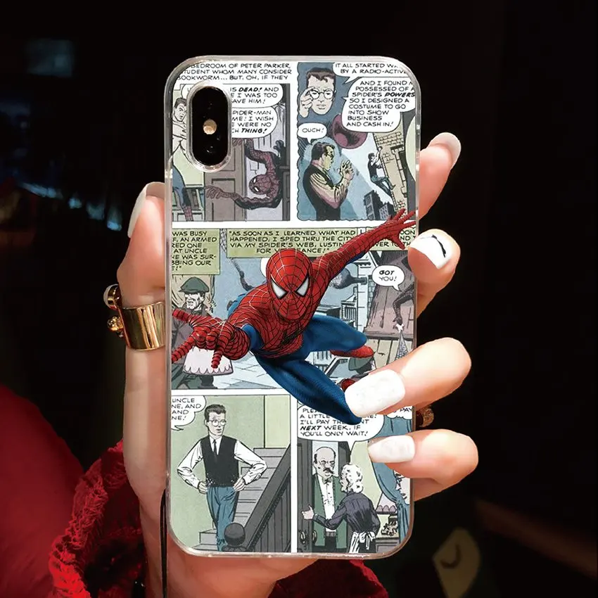 Силиконовый чехол для zte Blade V9 V10 Vita A7 A5 A3 L8 N3 A530 A606 Marvel Comics мягкий чехол из ТПУ с рисунком - Цвет: 14