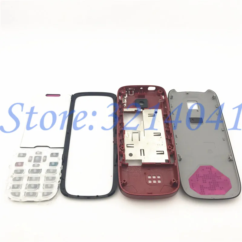 Хорошее качество для Nokia 5130 полный корпус задняя крышка аккумулятора английская