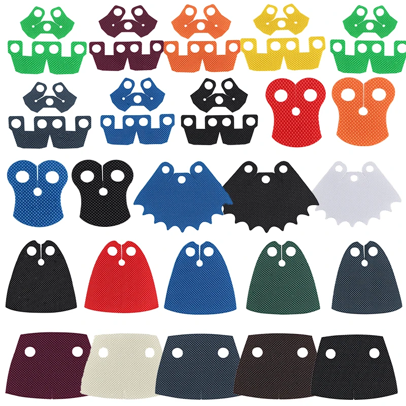 5 шт./лот экшн-фигурки плащи накидки костюмы одежда аксессуары цветные игрушки