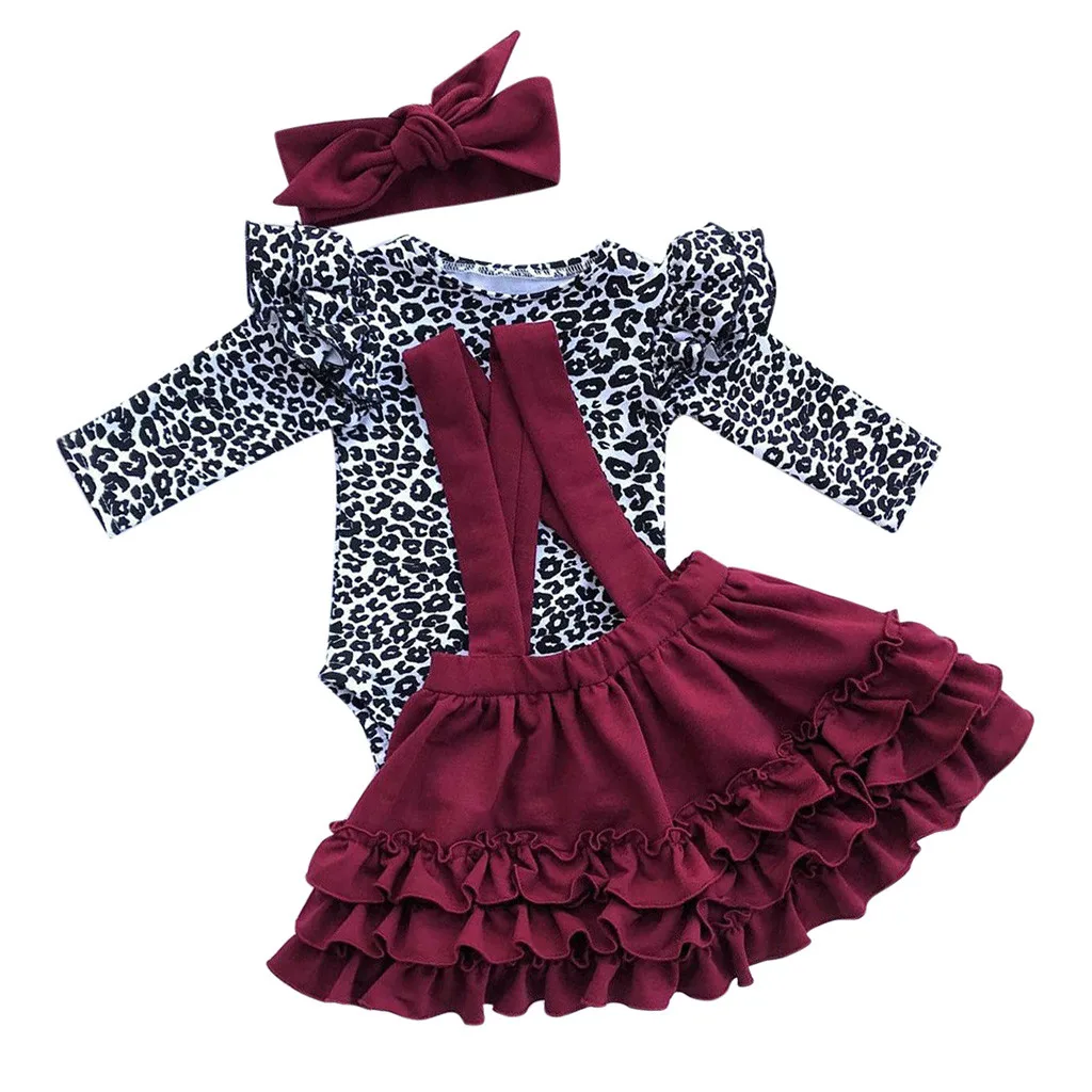 Одежда Для новорожденных; леопардовое боди с длинными рукавами; Одежда Для Младенцев; Однотонная юбка Для новорожденных; Одежда Для маленьких девочек; зимняя Одежда Для детей