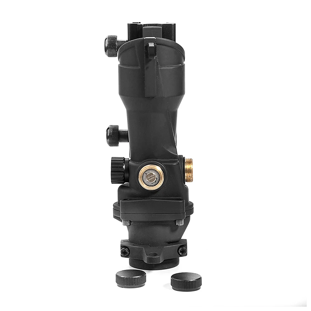Оптический прицел LUGER ACOG 1X32 тактический с красной и зеленой точкой Рельсом 20 мм
