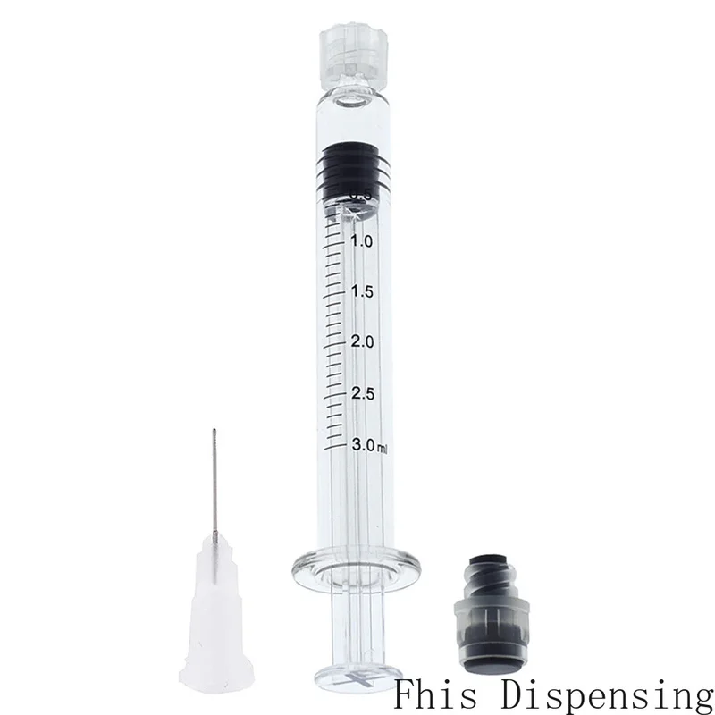 3ml Luer Lock Syringe (gray Piston) With 27g Needle Reusable Pack