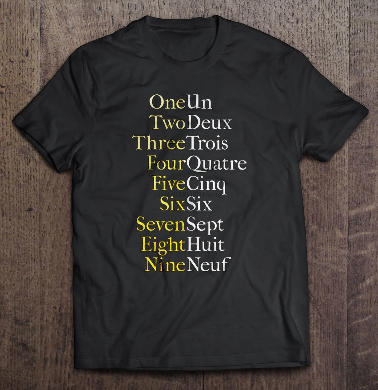 Men T Shirtone Un Two Deux Three Trois Four Quatre Five Cinq Six Six Seven Sept Eight Huit Nine Neuf Women T Shirt T Shirts Aliexpress Men T Shirtone Un Two Deux Three Trois Four Quatre Five Cinq Six Six Seven Sept Eight Huit Nine Neuf Women T Shirt T Shirts Aliexpress