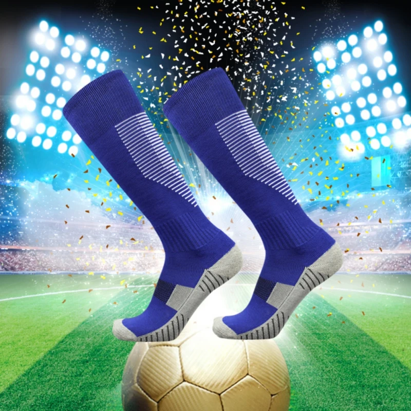 Спортивные носки в европейском футбольном клубе, дышащие гольфы для футбола, баскетбола, профессиональные спортивные носки для взрослых и детей