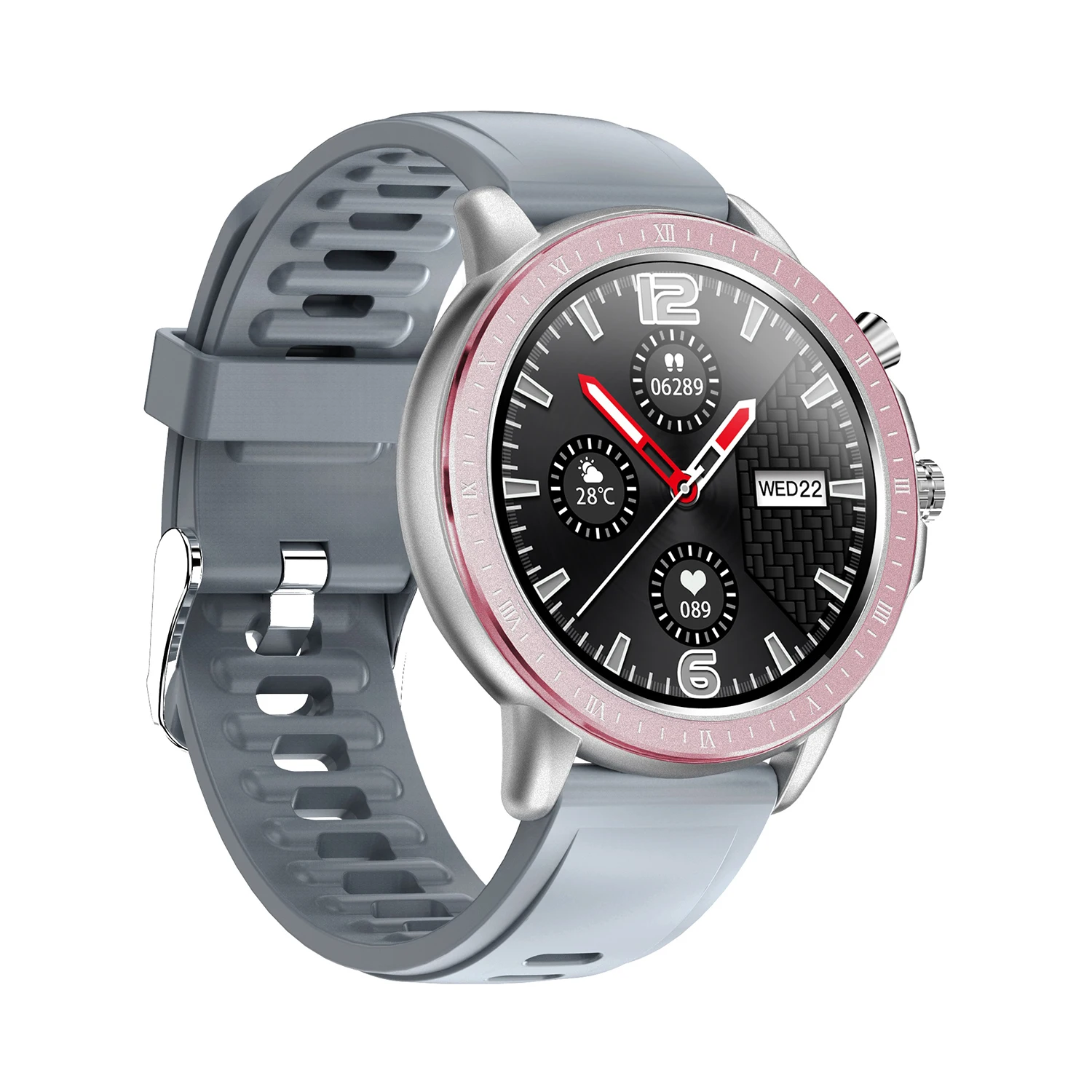SENBONO S02 SmartWatch 1 3 дюйма сенсорный экран IP67 водонепроницаемый спортивный трекер
