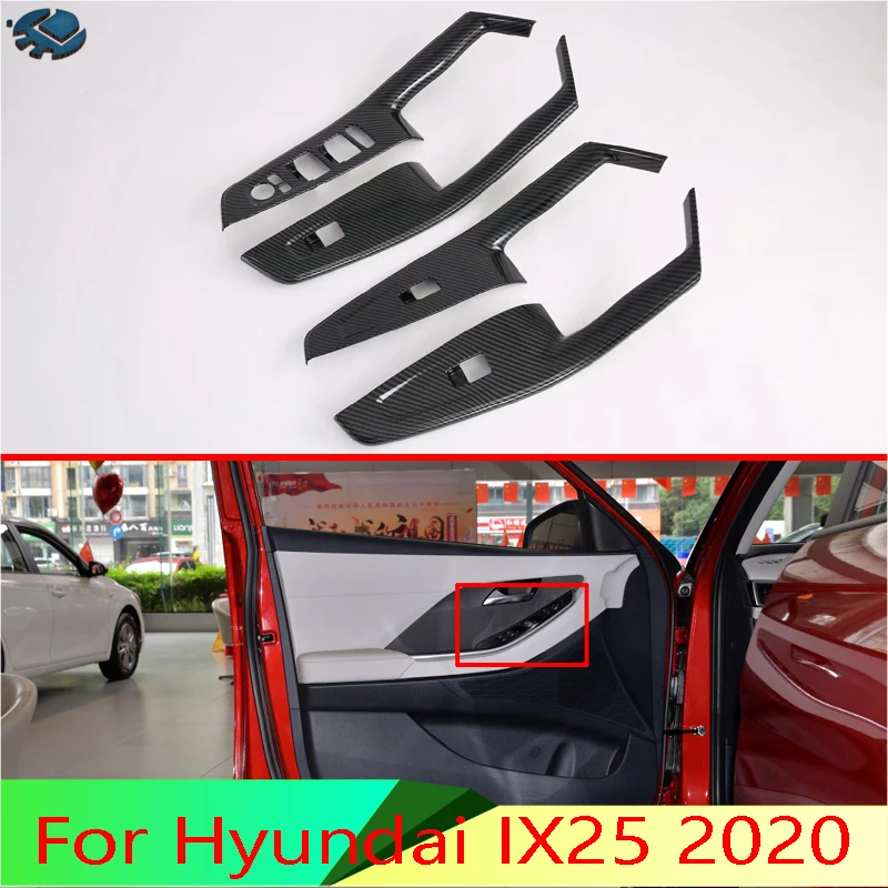 Аксессуары для автомобилей Hyundai IX25 2020 Стильная крышка подлокотника окна двери