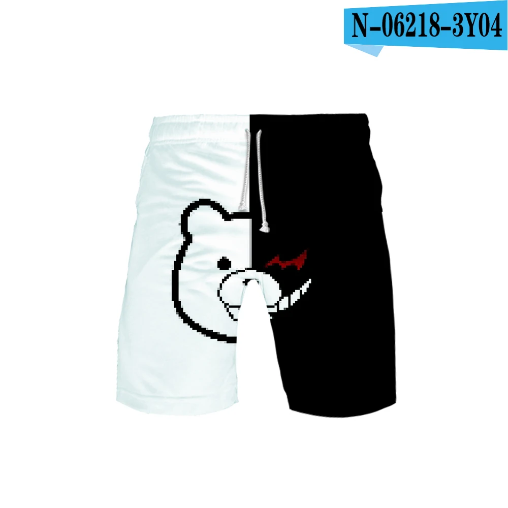 Monokuma шорты для отдыха с 3D принтом Новинка Топ Весна Осень Роскошный Harajuku комфортный отдых - Цвет: 8