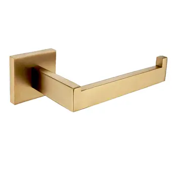 

No Drilling 304 Stainless Steel Wall Mounted Toilet Paper Holder for Kitchen Bathroom Tissue Roll Hanger Self-adhesive