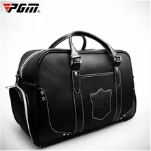 PGM Большая вместительная кожаная сумка для гольфа, сумка для одежды для гольфа, водонепроницаемая обувь для гольфа, сумки, двухслойные спортивные сумки YWB021