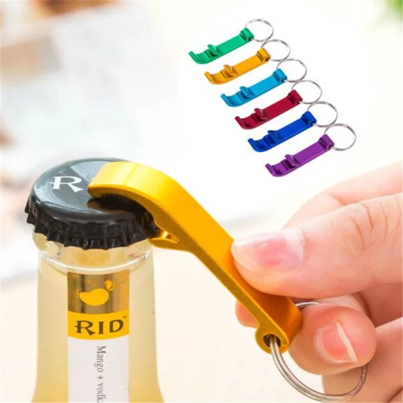 

Mini Opener Key Rin Combination Tool Portable Metal Keychain Men Sliver Utility Pocket Multifunction Key Ring Fashion Key Chain