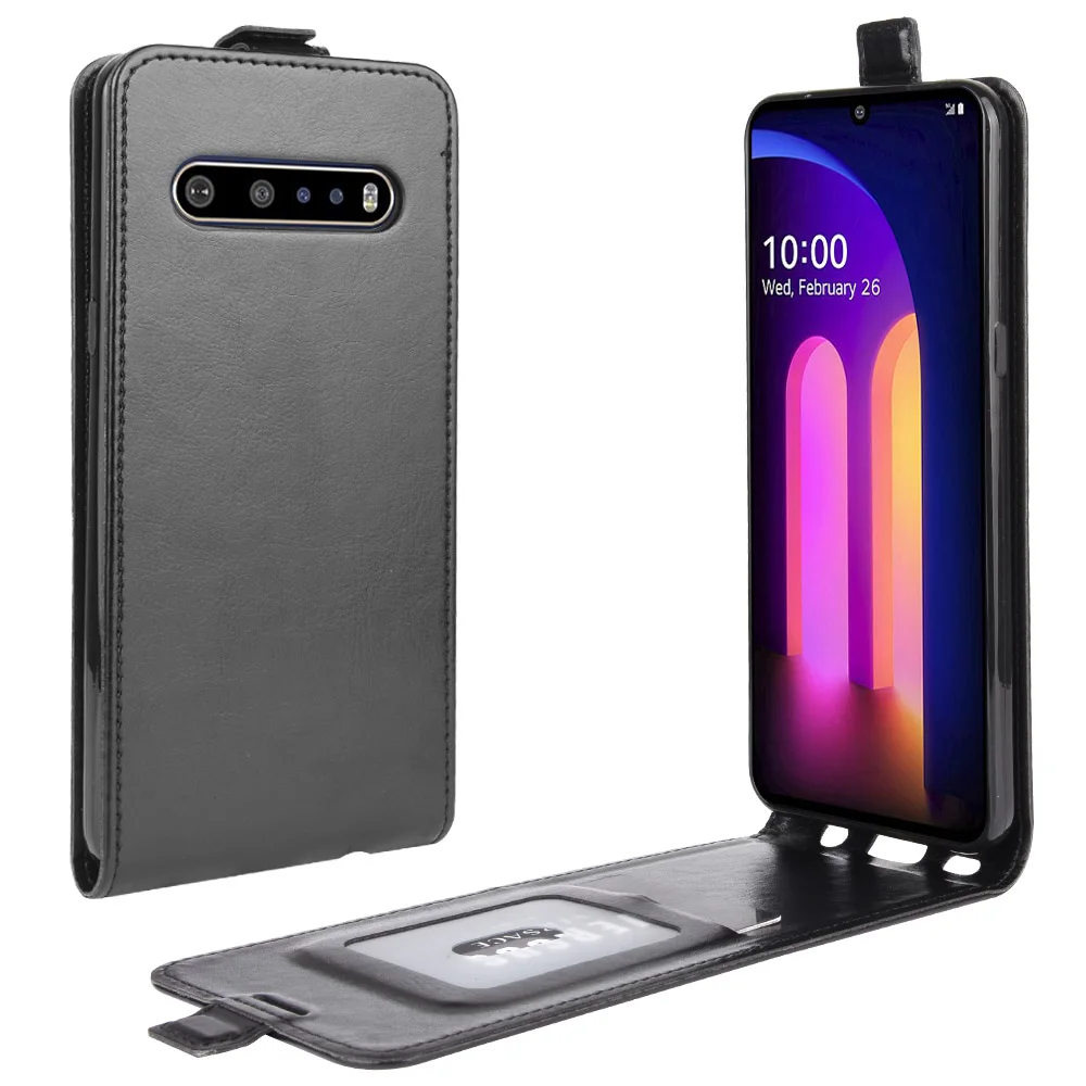 Чехол-книжка для LG V60 ThinQ (6 8 дюйма) L-51A A001LG кожаный чехол с откидной крышкой s слот