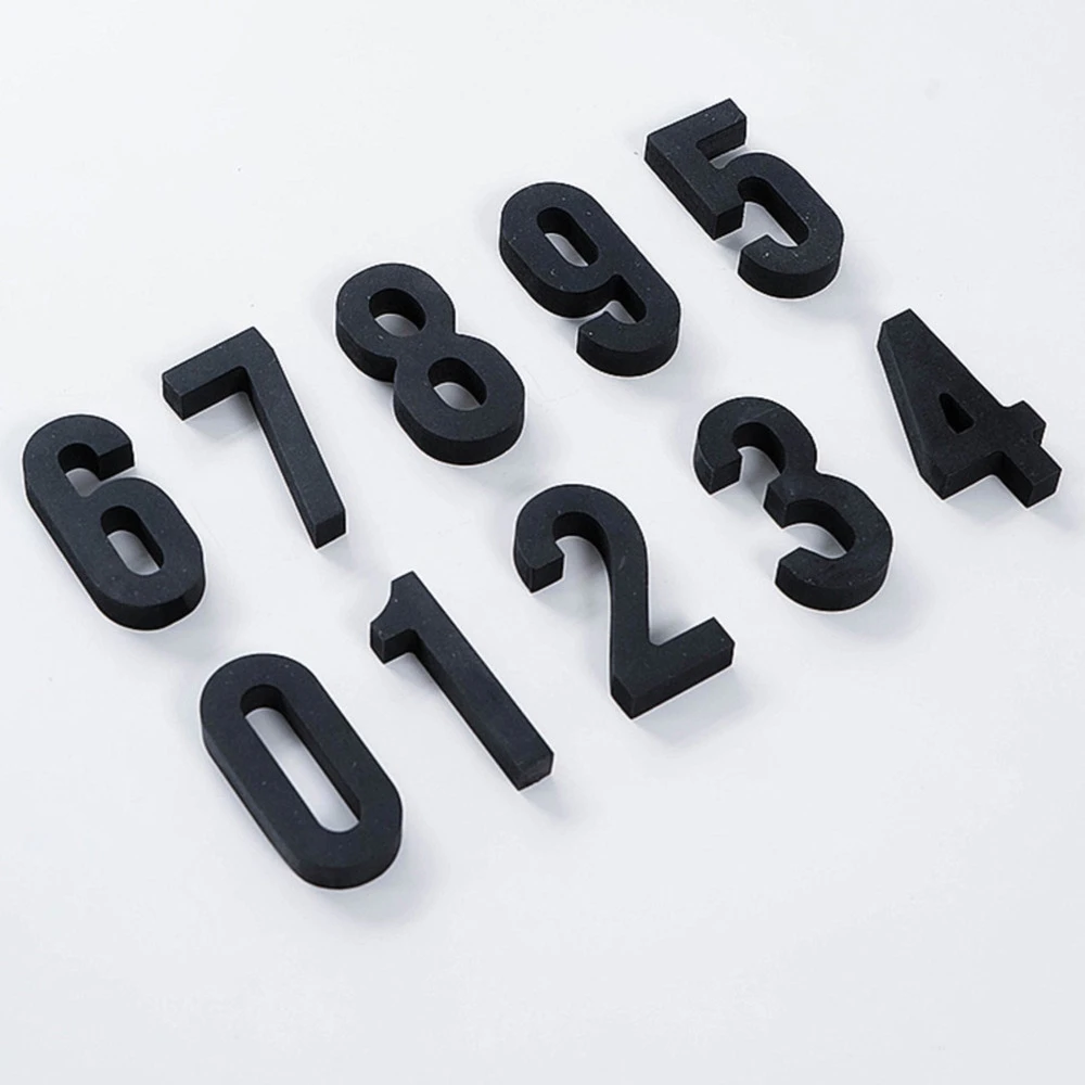 Creative Density Board Stereoscopic Advertisement English Alphabet Hotel Logo Household Wall Traceless Number Doorplate Lettters | Дом и сад