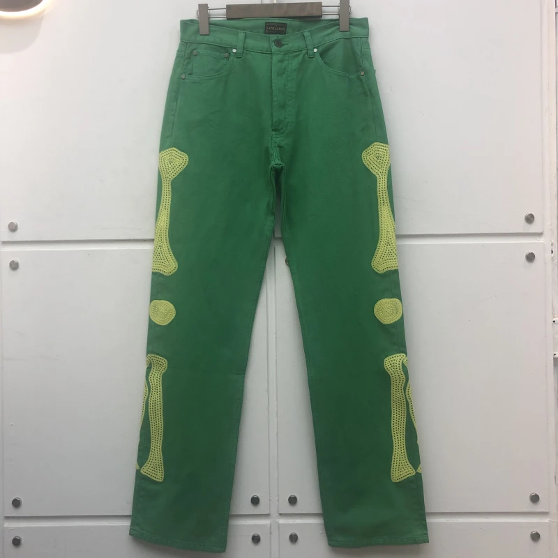 Bone Embroidery Kapital Jeans 