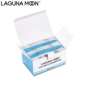 

Lagunamoon Nail Prep& Cleanser Wipe 100Pcs Nail Gel Cleaner Pads Set Manicure Beauty Salon Nail Arts