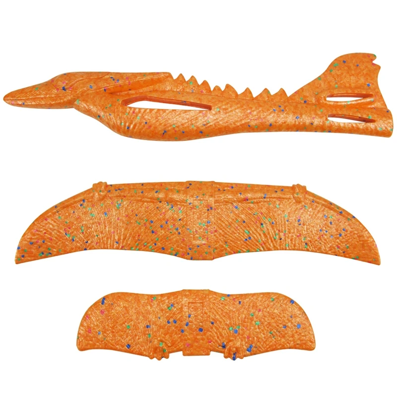 2 шт., Птерозавр, пенный самолет с двойным отверстием, плоская Летающая карусель, спецэффекты, сделай сам, модель игрушки 709