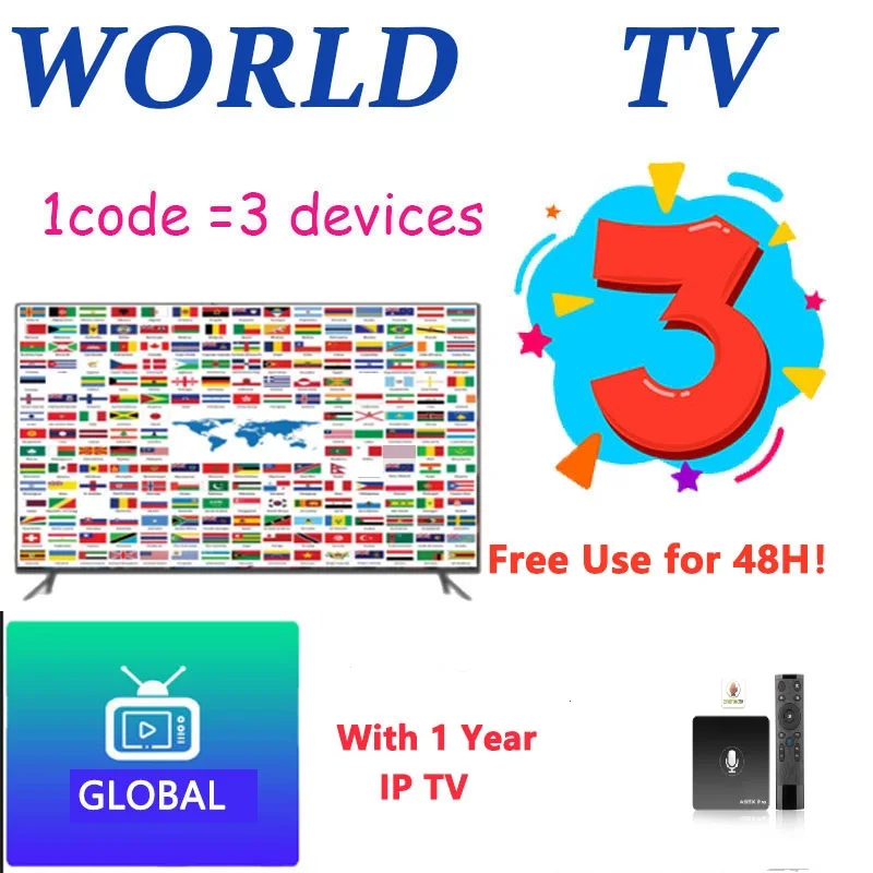 3 мировое IPTV устройства M3U 1p ТВ США Великобритания испанский для Android tv m3u enigma2