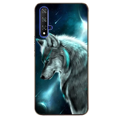 Чехол с рисунком для huawei Nova 5 T 5 T Nova5T мягкий чехол для телефона TPU задняя крышка для huawei NOVA 5 T чехол - Цвет: W48