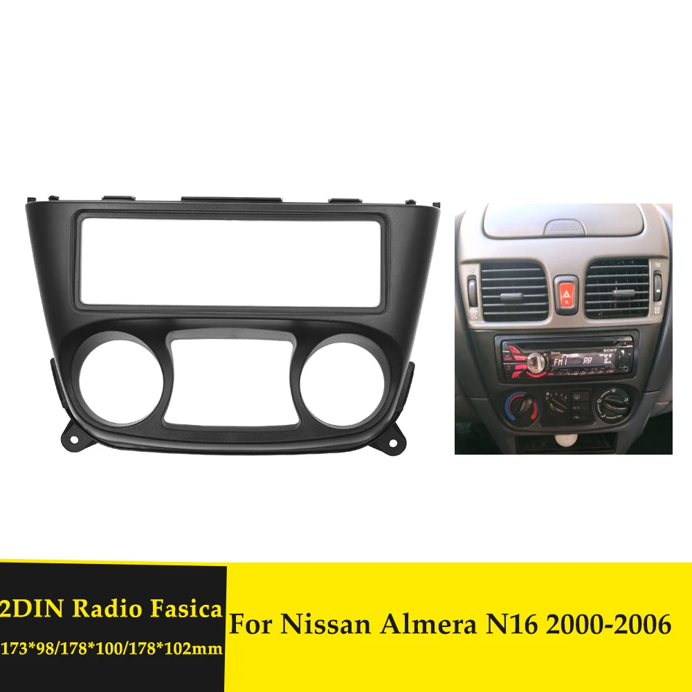 Single Din Car Radio Fascia Stereo Dash 
