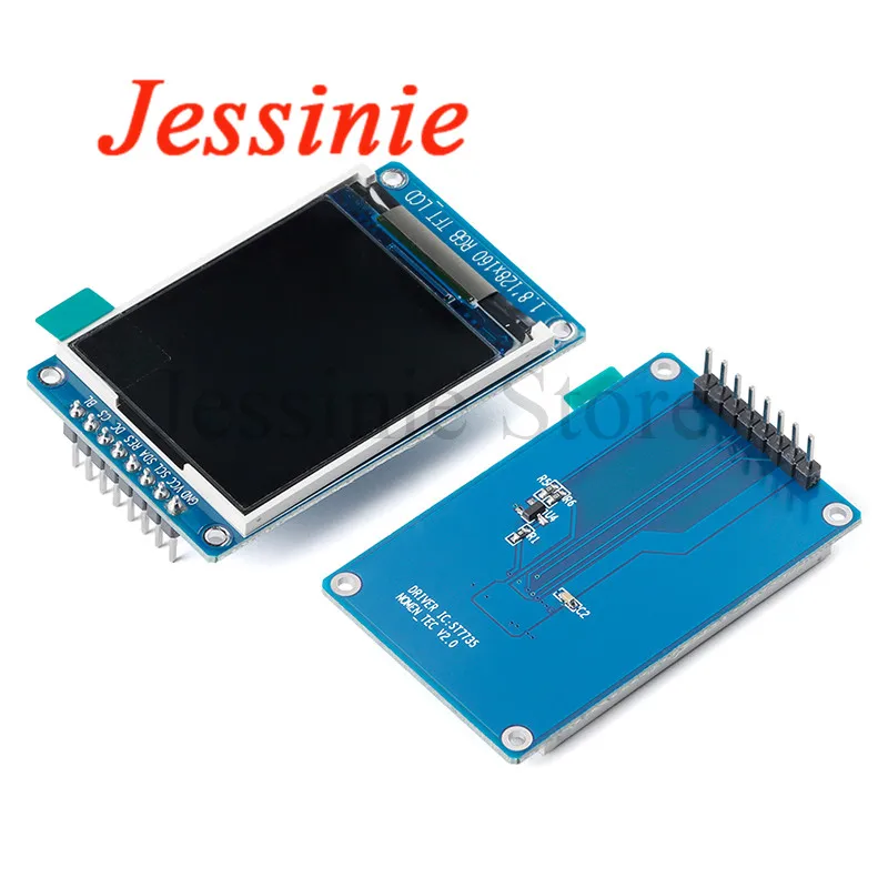 Display LCD TFT 1.8 Pollici - 128x160 SPI A Colori - ST7735S Per Arduino E Progetti Fai Da Te