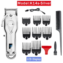  2021 USB RESUXI Golden 0mm Electric Professional Barber Clippers Haircut Cordless Hair Clipper Tools Hair Trimmers For Men Razor 