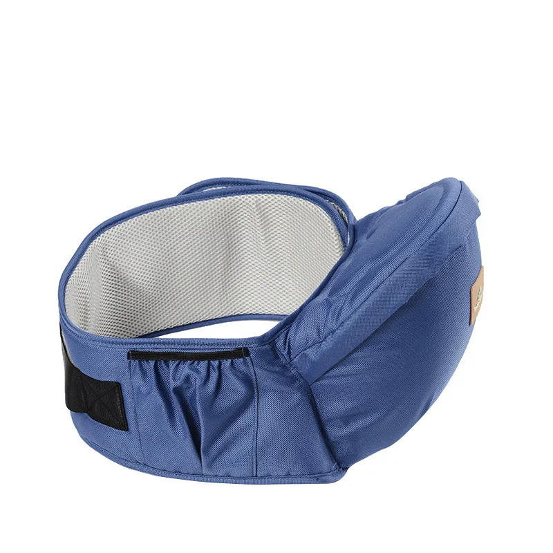 Переноска для ребенка, поясной стул, ходунки, детский слинг, удерживающий поясной ремень, рюкзак, пояс в стиле Хипсит, для детей, для младенцев, на бедрах - Цвет: Темно-синий