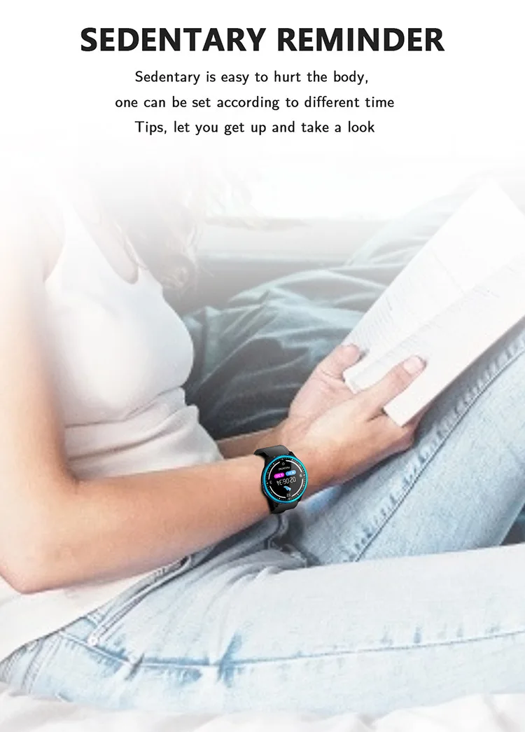 Смарт-часы P69 Фитнес отслеживание сердечного ритма Smartwatch крови Давление часы для процессором обработки изображений для Xiomi Redmi ios Телефон pk P68 Смарт-часы