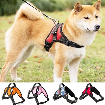 

Dog Harness Vest Tailup Pet Product Adjustable Padded Extra Big Large Medium Small Dogs cat Supplies Walking lead leash harness