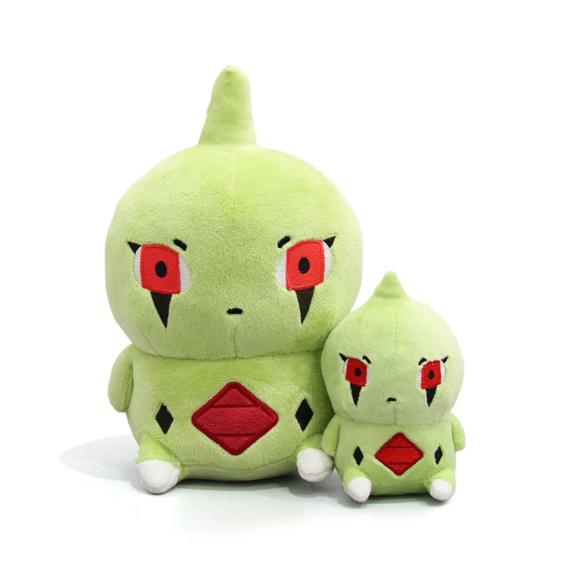 Takara Tomy Pokemon Подлинная аниме плюшевая кукла мультяшная игра Милая 20 см Larvitar мягкая