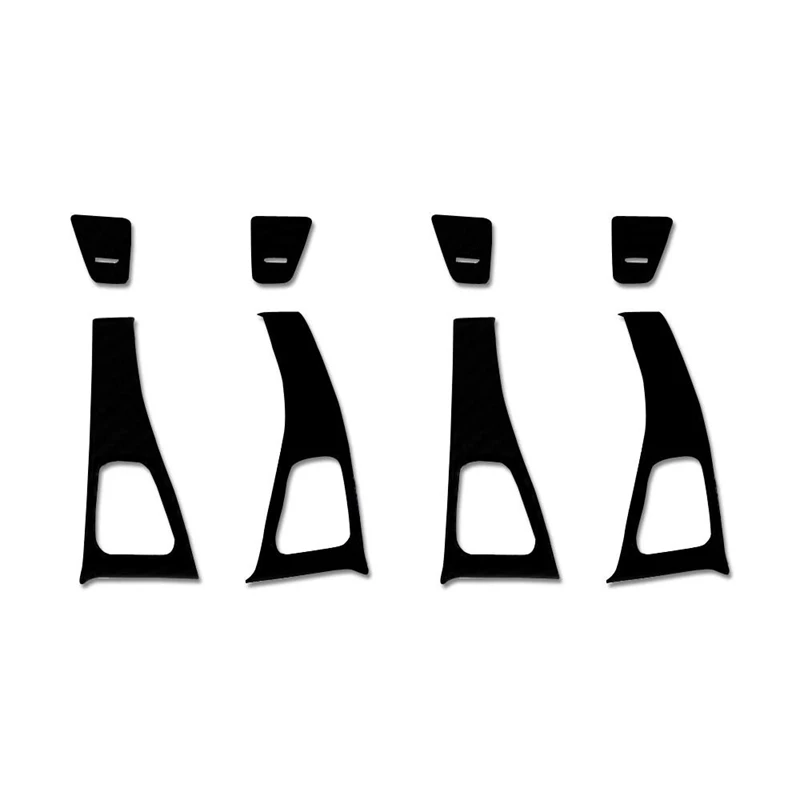 Боковая дверная Блокировка кнопка переключения рамка черный фортепианный узор