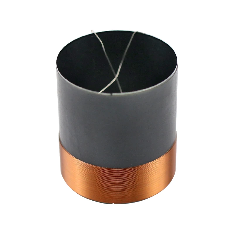 35.5MM Bass Voice Coil Black Aluminum Skeleton Copper Wires 100W-250W High Power Voice Coil For Speaker Accessories 6-8OHM 2pcs