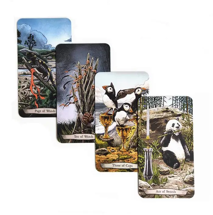 New-Animal-Totem-Tarot-Cards-Funny-Board-Game-Tarot-Deck-Card-Games-78-pcs-set
