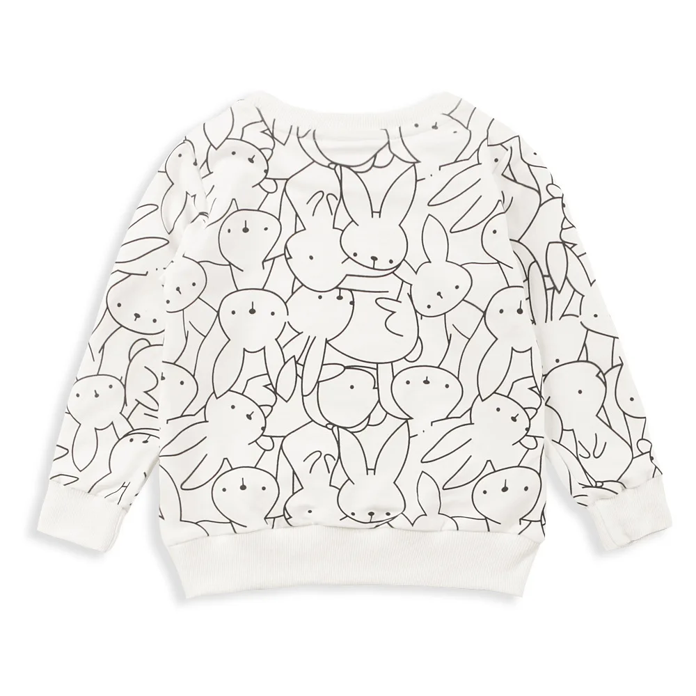 LILIGIRL/свитер для детей ясельного возраста; одежда с капюшоном с рисунком кролика; пуловер с длинными рукавами для маленьких девочек; свитер; одежда для От 1 до 7 лет