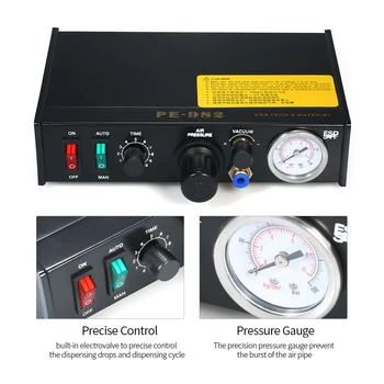 

Hot Semi-Automatic Glue Dispenser Machine Dispensing Controller Glue Machine Digital Control Drip Glue Machine Gluing Machine