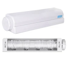  Retractable Laundry Hanger Wall Mounted Clothes Line Clothes Drying Rack Clothesline Laundry Rope KIMA88 