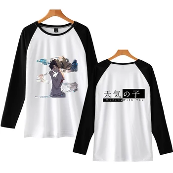 

New Weathering with you T-shirt letters printed clothes long-sleeved shirt long-sleeved T-shirt