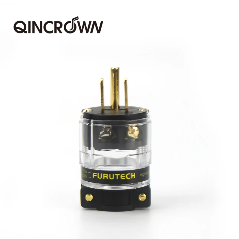 FURUTECH FI-11M(Cu)/FI-11 Cu вилка усилителя мощности звуковых частот 24K позолоченный IEC разъем 15A/125 В Hifi матыхур hi-Fi