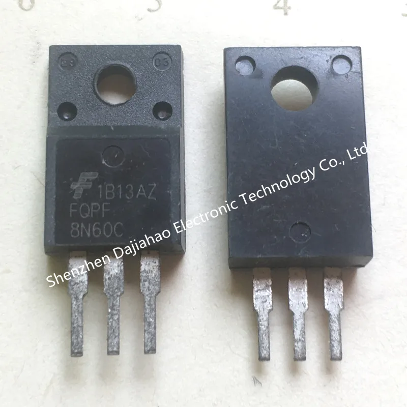 5pcs FQPF8N60C 8N60C 8N60 TO 220 MOS FET transistor New original ...