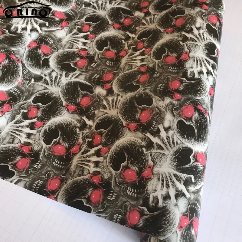 Skull Sticker Bomb Wrap Decal-2