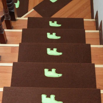 

Luminous Door Mat Tapete Doormats Carpet Clover Non-Slip Self-adhesive Stairs Mat Kitchen Bathroom Carpet Room Pad Floor Mat
