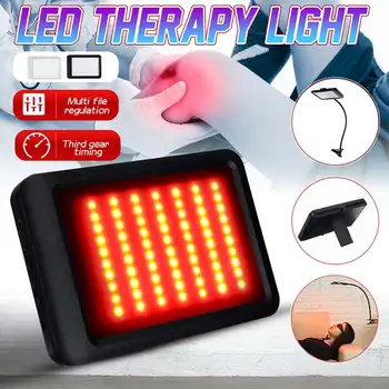 

USB Infrared LED Therapy Pad Machine Red Light Lamp Deep Penetration Pain Remote Control 630NM Red Therapy Light