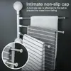 Towel Rack Wall-Mounted Bathroom Hanging Holder Three-rod Four-rod 360 Degree Rotating Towel Shelf Bathroom Household Towel Rod ► Photo 3/6