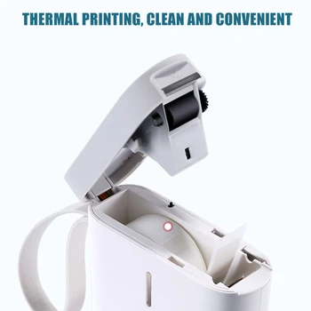 

Handheld Mini Bluetooth Labels Printer Tool App Control for Android iOS PUO88