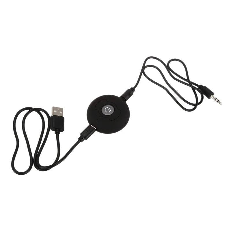AAAE Top-Bluetooth 4,0 беспроводной аудио передатчик многоточечный H-366T для ТВ ПК CD плеера iPod MP3 MP4(3,5 мм разъем) черный