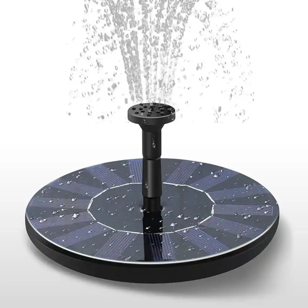 outdoor solar fountain garden miniature floating fo