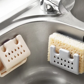 

Kitchen Tool Suction Cup Sink Drain Rack Sponge Storage Holder Kitchen Soap Rack Drainer Rack Bathroom Accessories Organizer