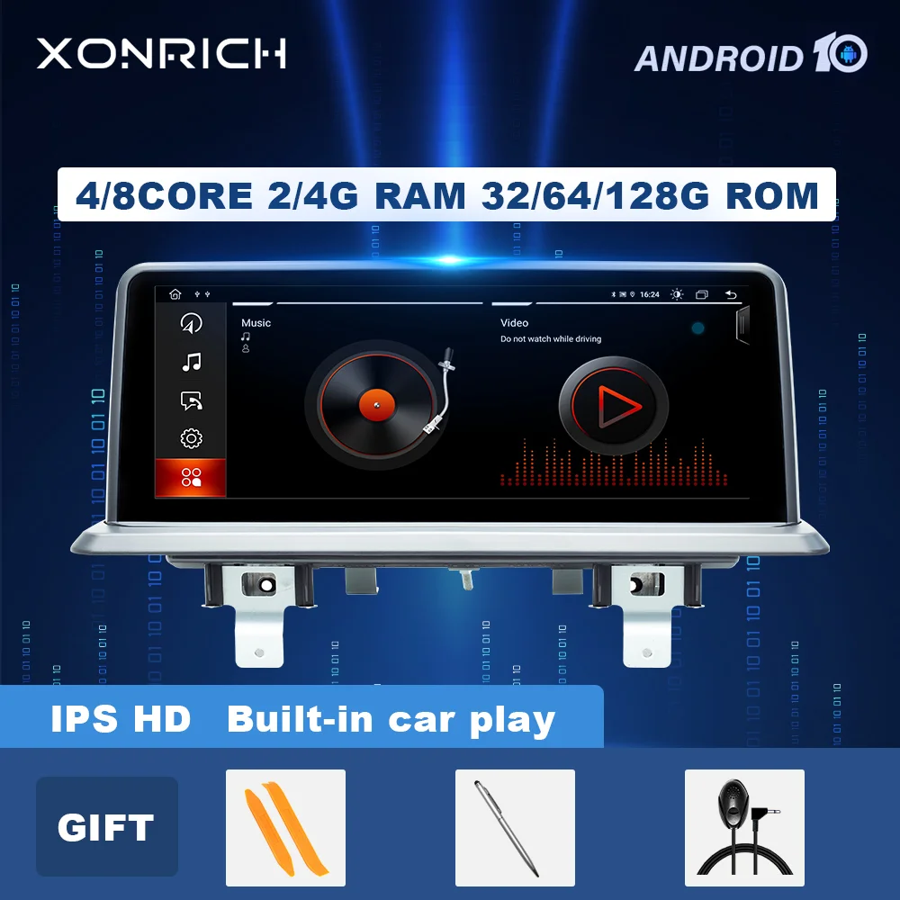 Ips Android 10.0 Car Radio Multimedia For Bmw E87 E81 E82 E88 System